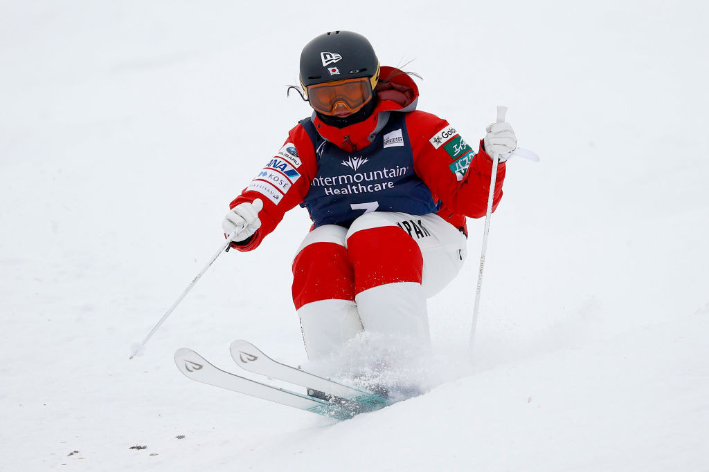 La Japonaise Anri Kawamura a remporté la médaille d'or chez les bosses féminines aux Championnats du monde juniors FIS de Freeski à Krasnoïarsk aujourd'hui © Getty Images