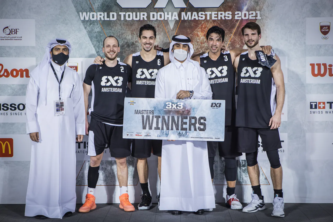 Amsterdam Talent & Pro a triomphé aux Masters de Doha © FIBA
