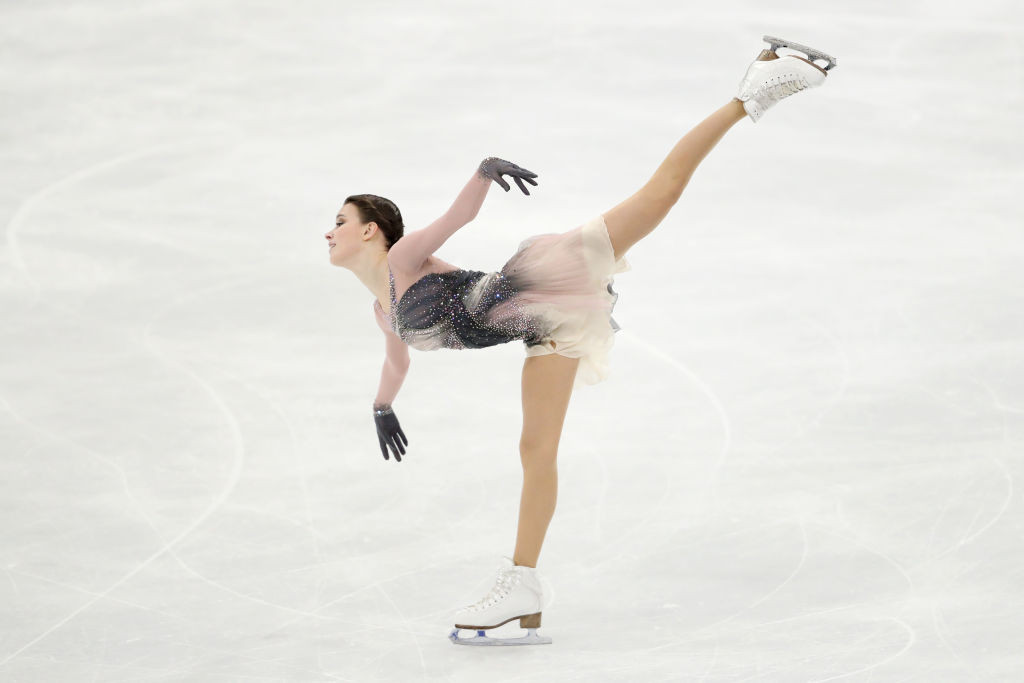 Анна Щербакова была звездой сборной России на чемпионате мира по фигурному катанию © Getty Images