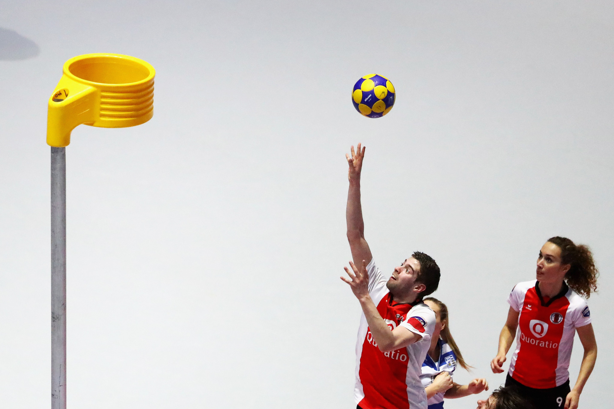 Le korfball est un sport d'équipe mixte © Getty Images