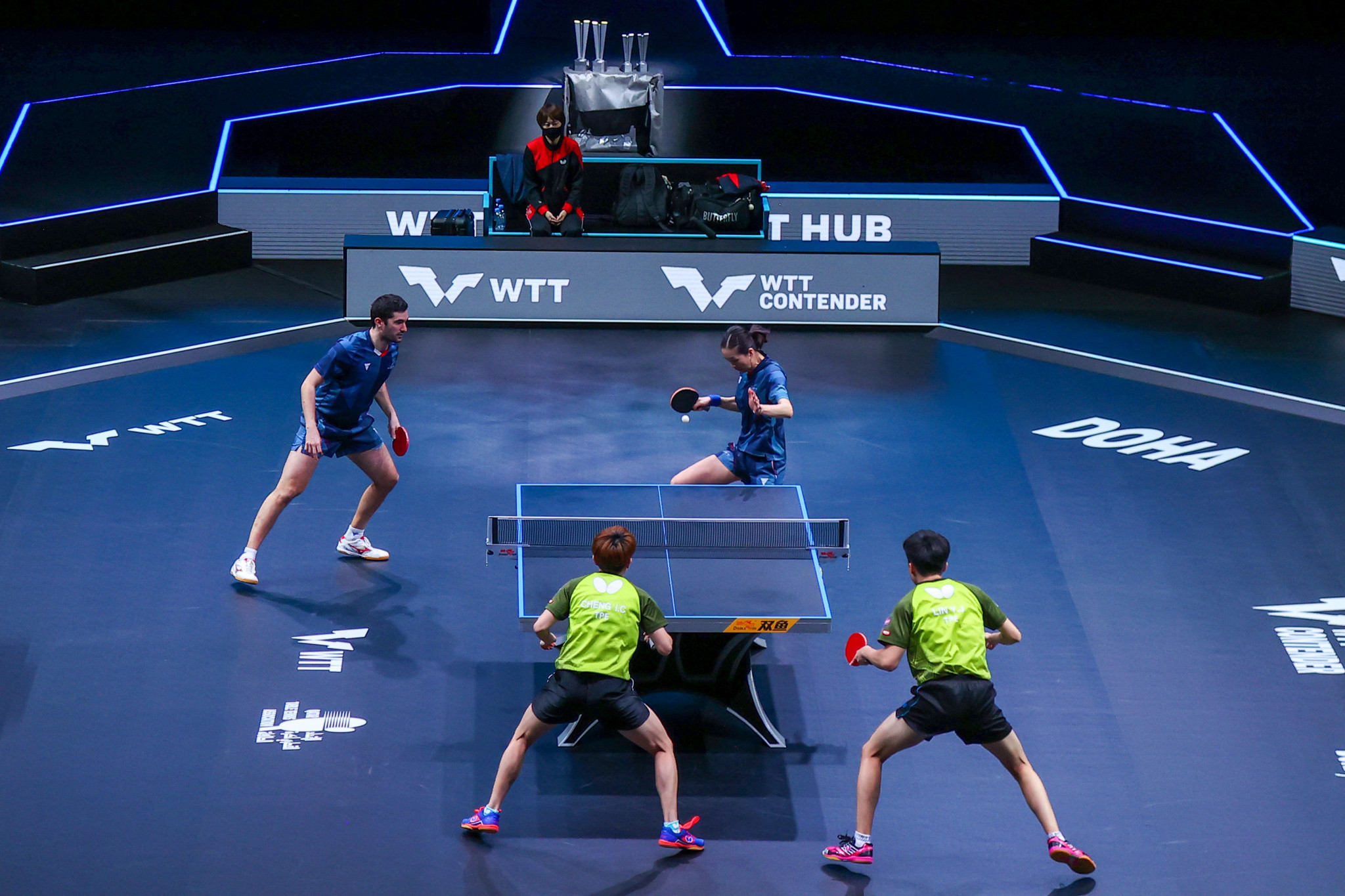 World Table Tennis cherche à mettre en scène le hub chinois après la conclusion des Jeux Olympiques © Getty Images