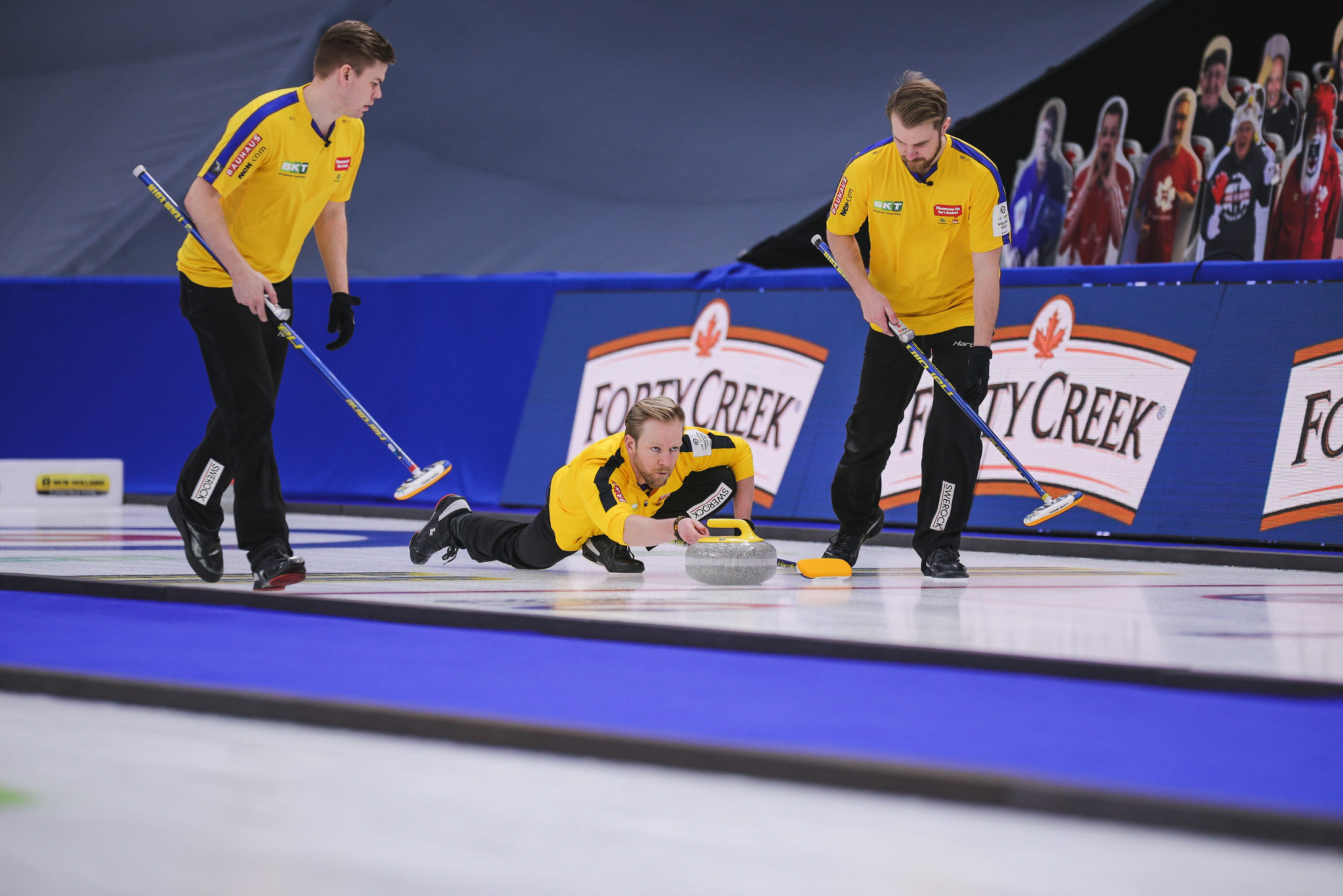 La Suède de Niklas Edin cherche à remporter son troisième titre mondial consécutif © WCF / Jeffrey Au