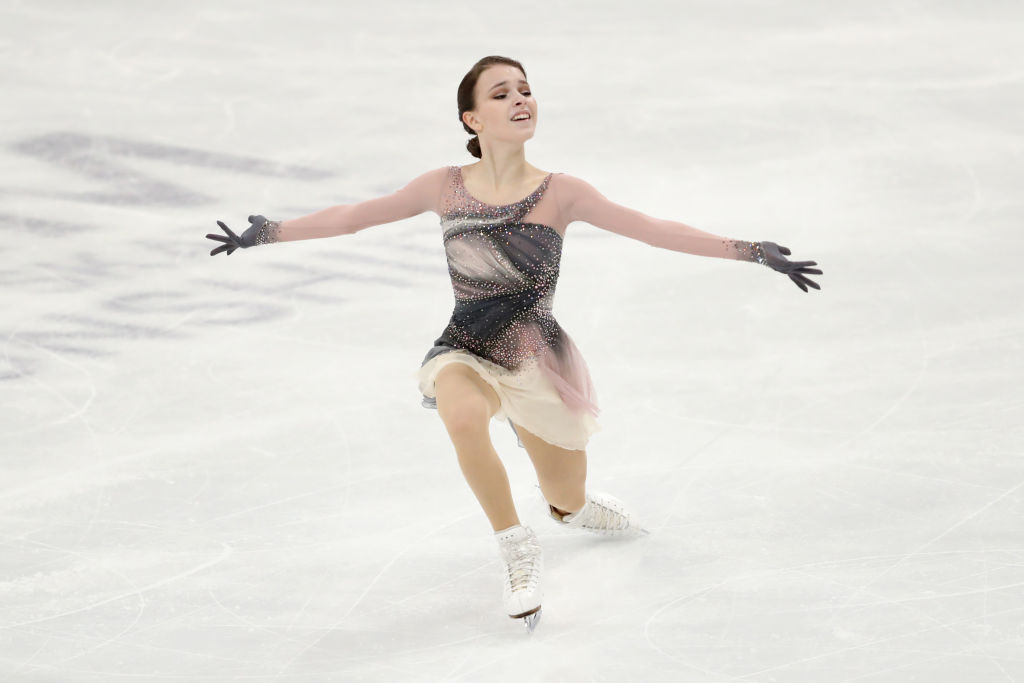 La championne du monde féminine Anna Shcherbakova devrait représenter l'équipe neutre de la Fédération de patinage artistique de Russie lors de l'événement © Getty Images