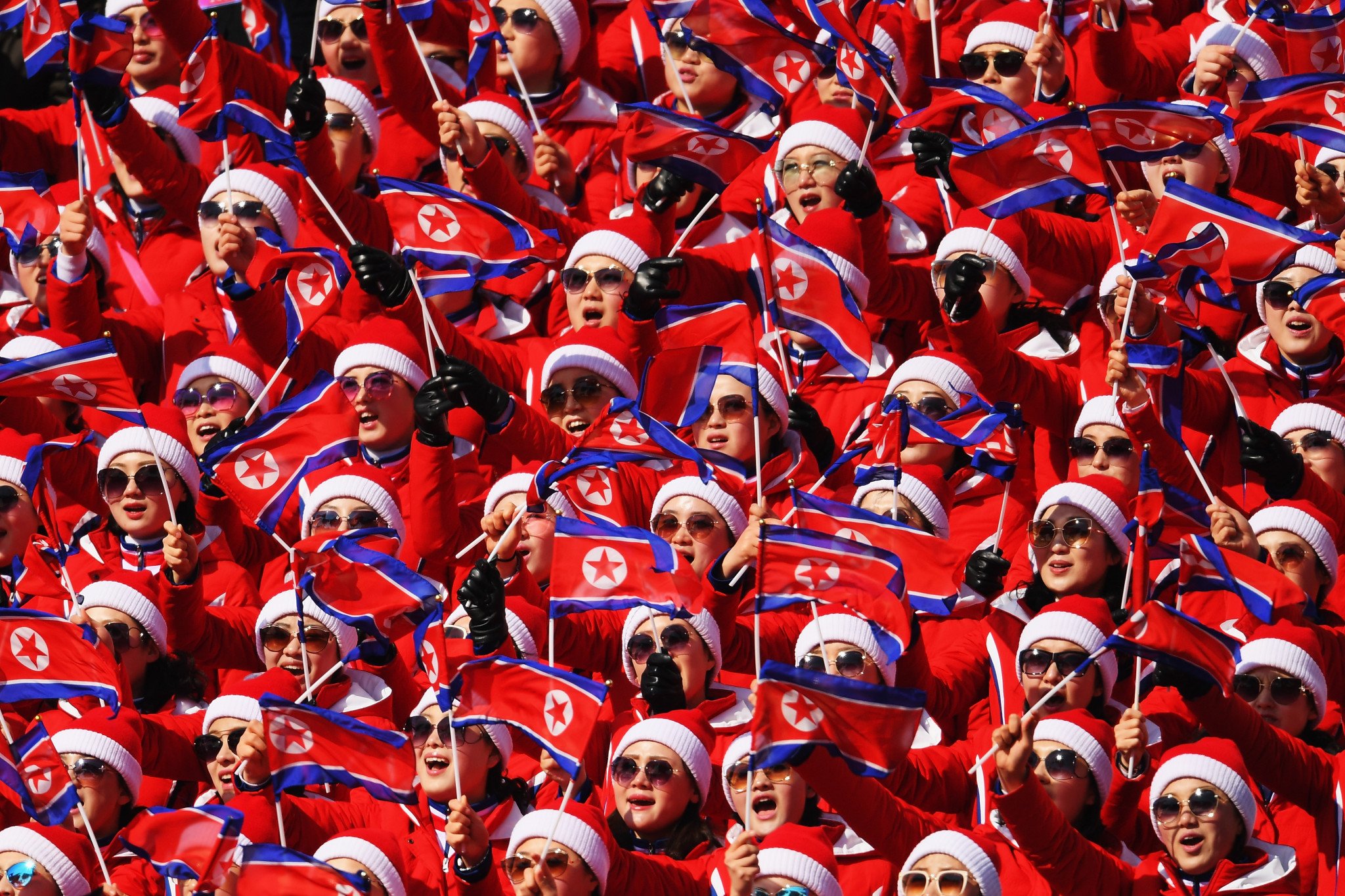 I fan nordcoreani determinati a ballare saranno assenti da Tokyo 2020, insieme agli atleti della nazione © Getty Images