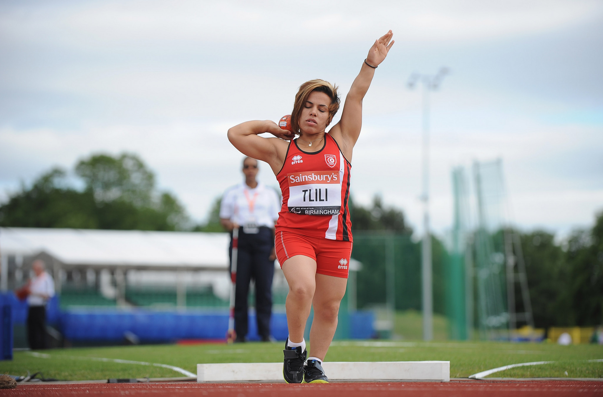 Raoua Tlili est l'un des trois lanceurs tunisiens prêts à participer au lancer du poids féminin F41 au Grand Prix mondial de para-athlétisme à Jesolo © Getty Images