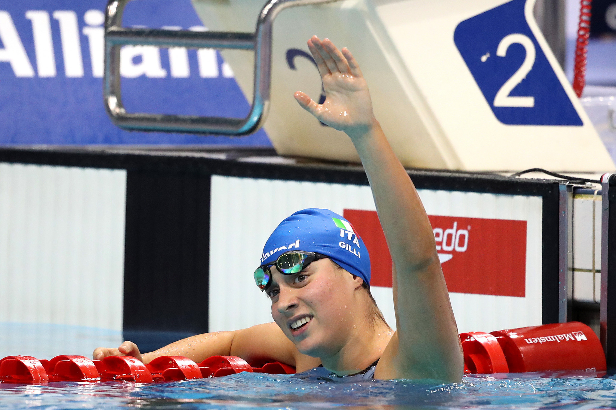 La campionessa del mondo Carlotta Gilli è una delle squadre italiane più forti in programma per partecipare alle World Para Swimming World Series a piedi a Lignano © Getty Images
