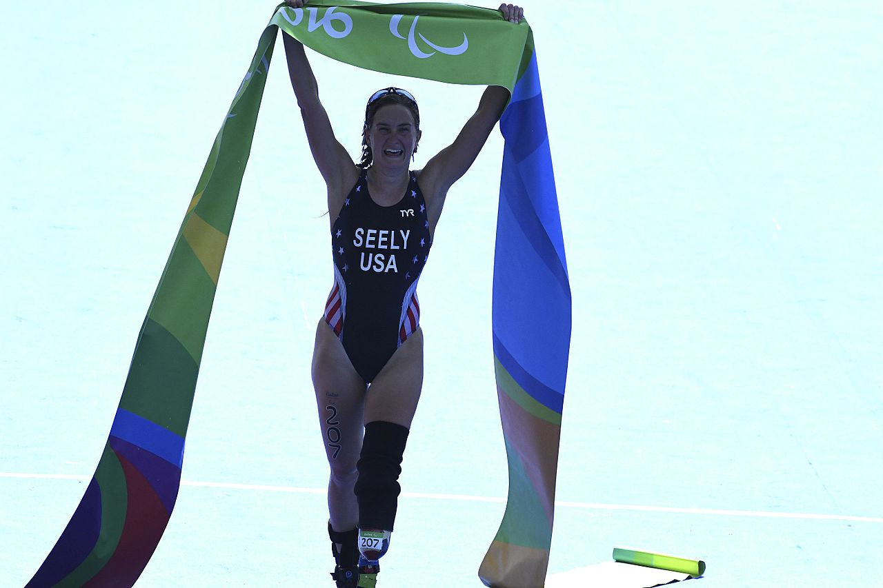El triatlón debutó en los Juegos Paralímpicos de Río 2016, donde Allysa Seely ganó una de las dos medallas de oro para Estados Unidos © Getty Images