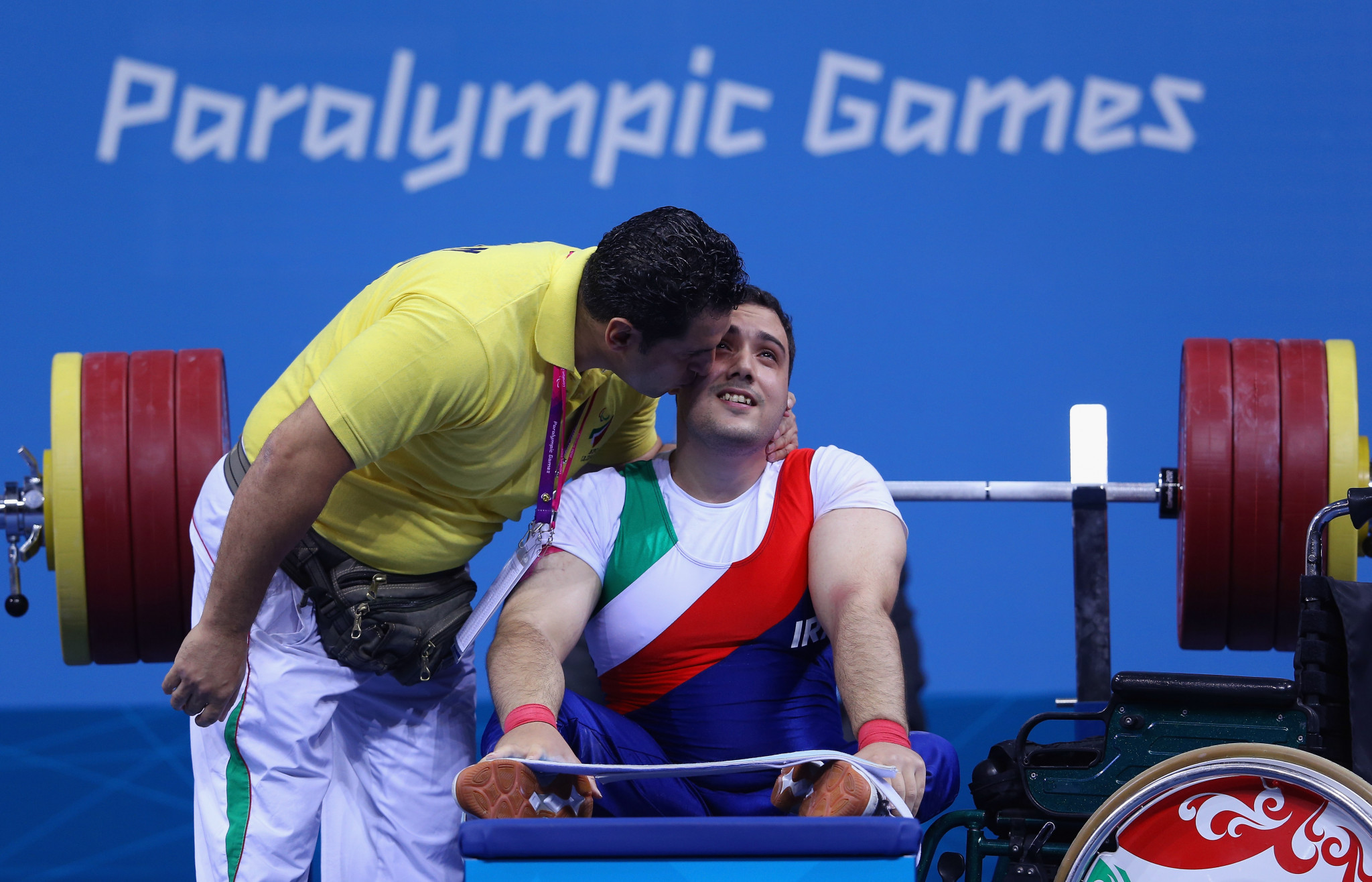 El iraní Ruhalla Rostami estableció un récord mundial en la categoría masculina de menos de 80 kg en la Copa del Mundo de Para Powerlifting en Bangkok © Getty Images