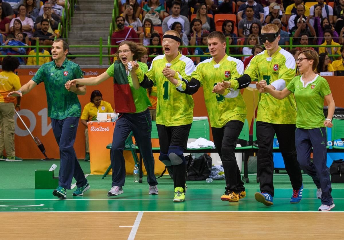 A Lituânia enfrenta um duro desafio em Tóquio para defender o título paralímpico conquistado no Rio 2016.  © Getty Images