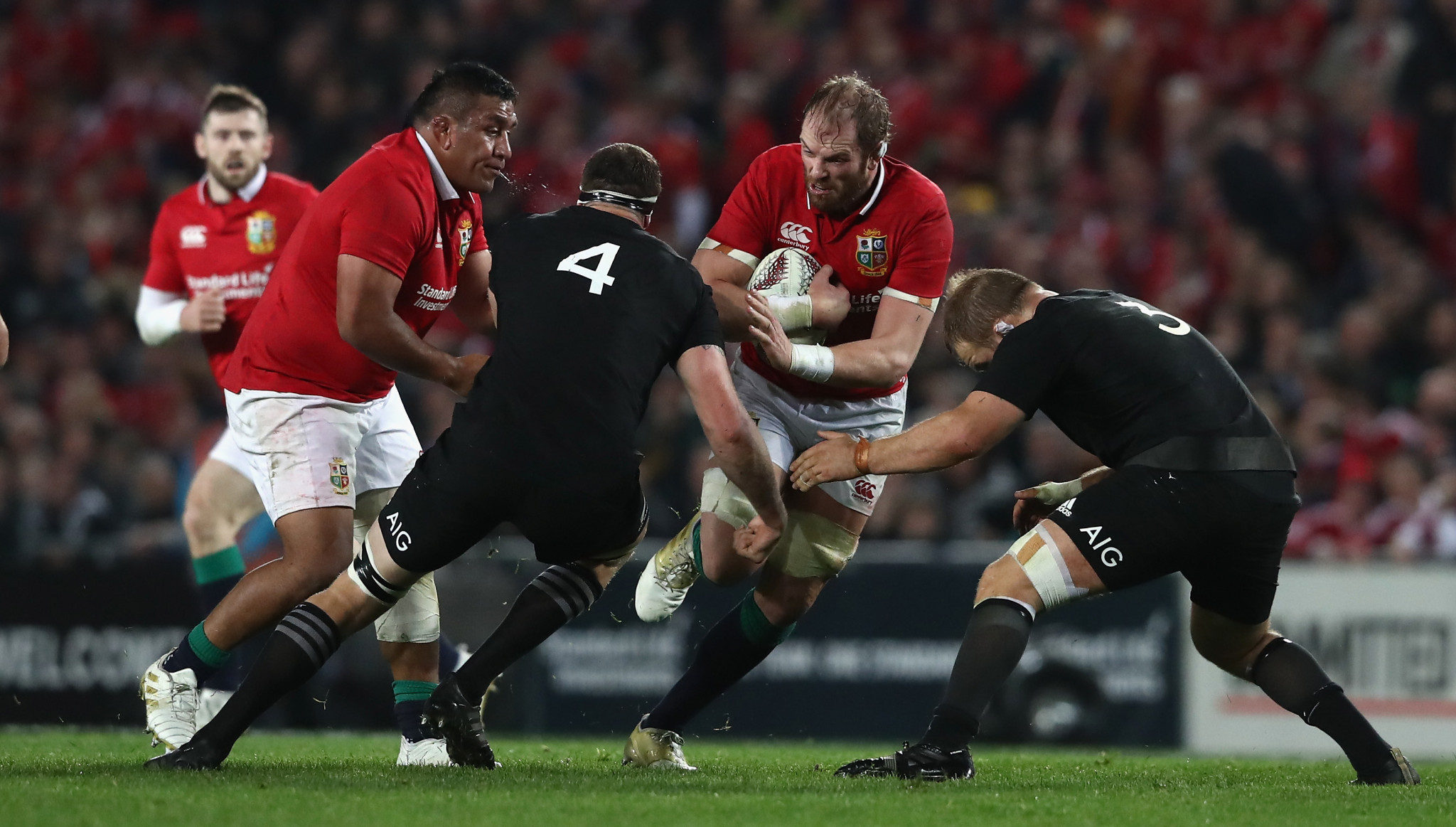 The British and Irish Lions all play their games in South Africa with no spectators present.  © Getty Images