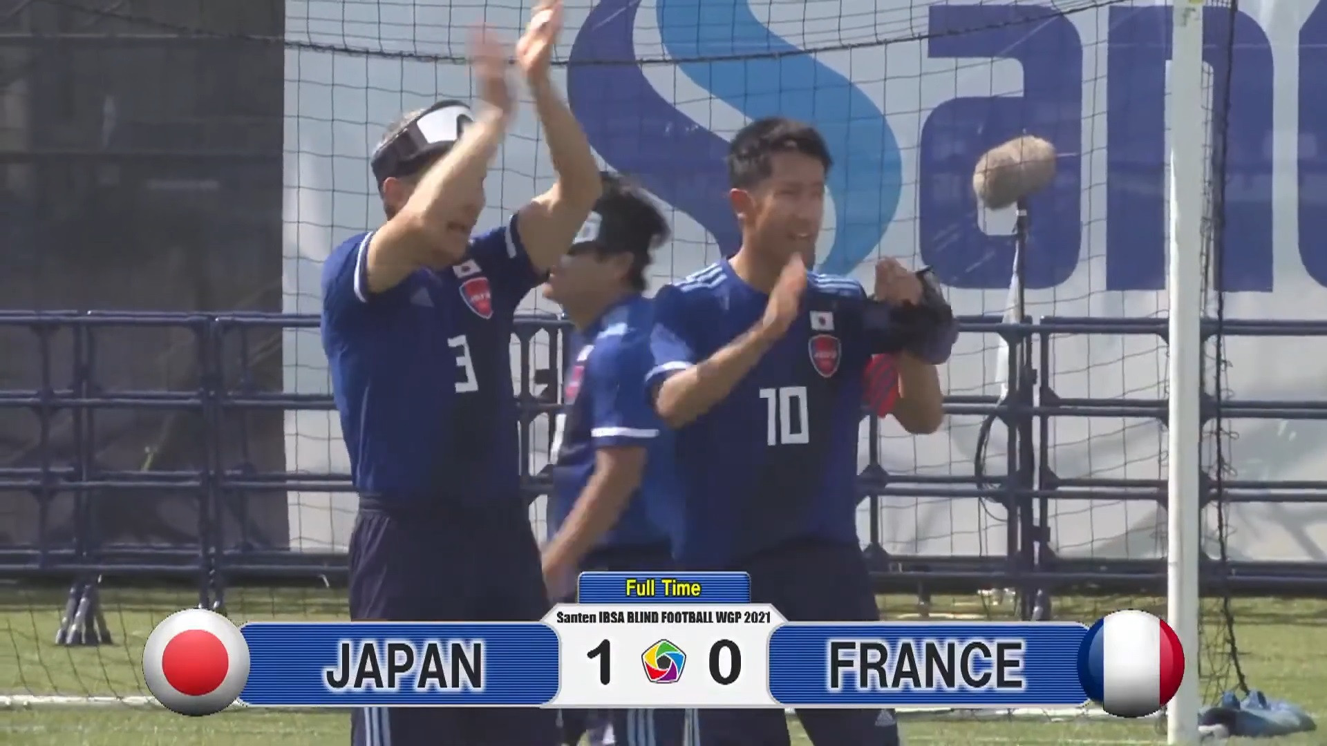 Japón gana el partido inaugural y Tailandia sorprendió a España en el Gran Premio Mundial de Fútbol para Ciegos.