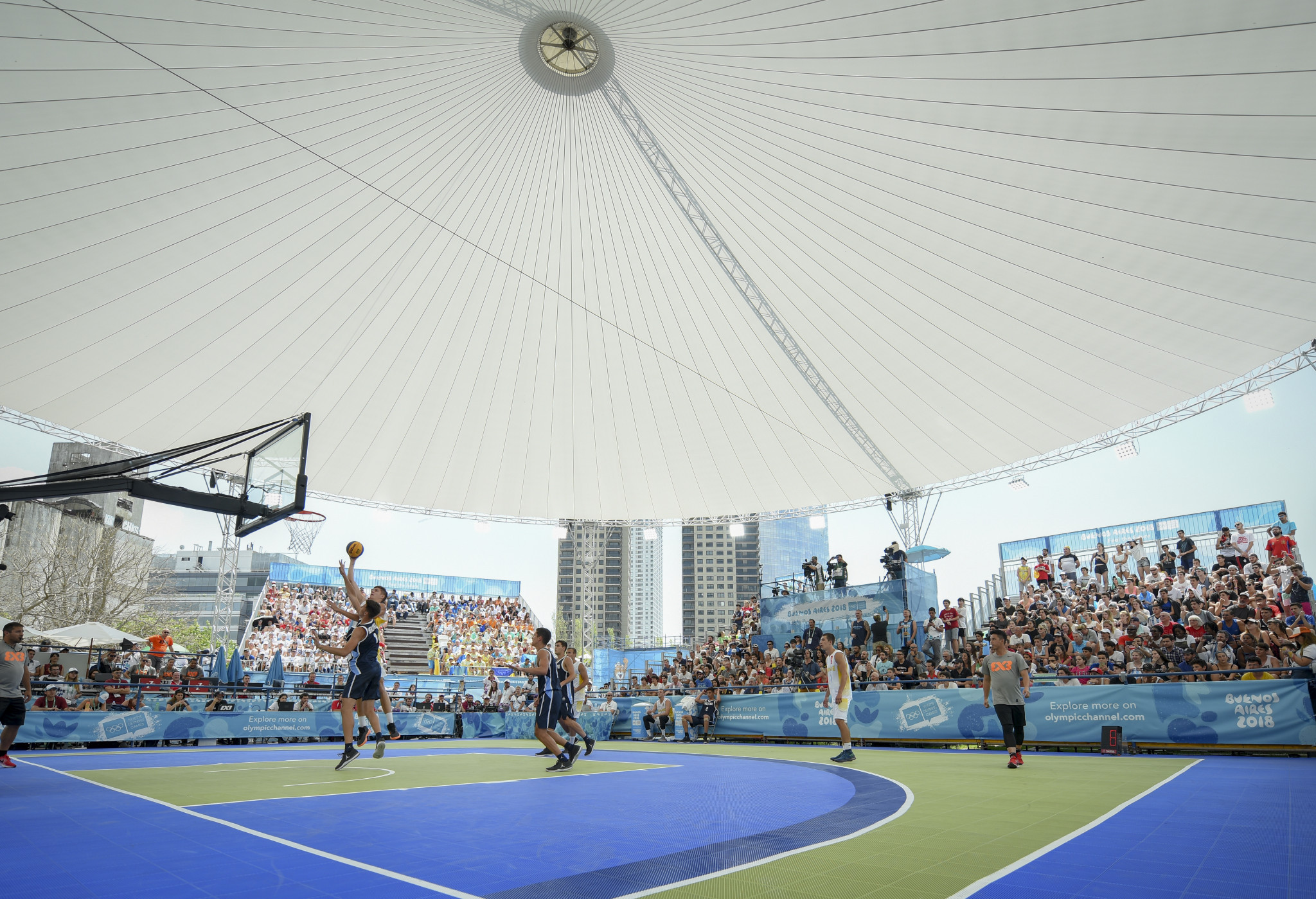 Domani si decideranno le finali del torneo di basket 3x3 di Tokyo 2020 © Getty Images