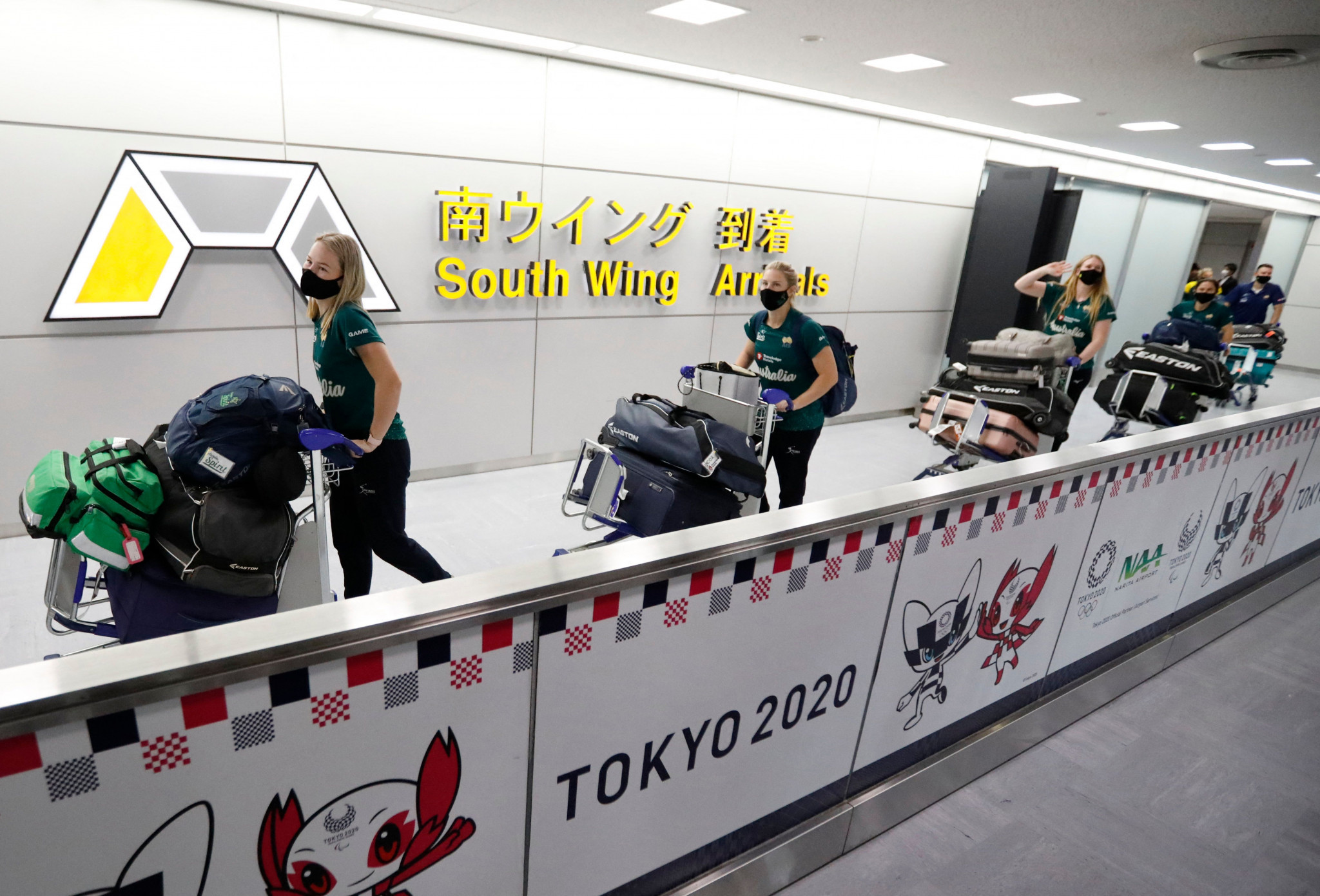 Tens of thousands of athletes, staff and journalists are set to arrive in Tokyo, increasing fears from the Japanese public and medical experts over potential COVID-19 outbreaks ©Getty Images
