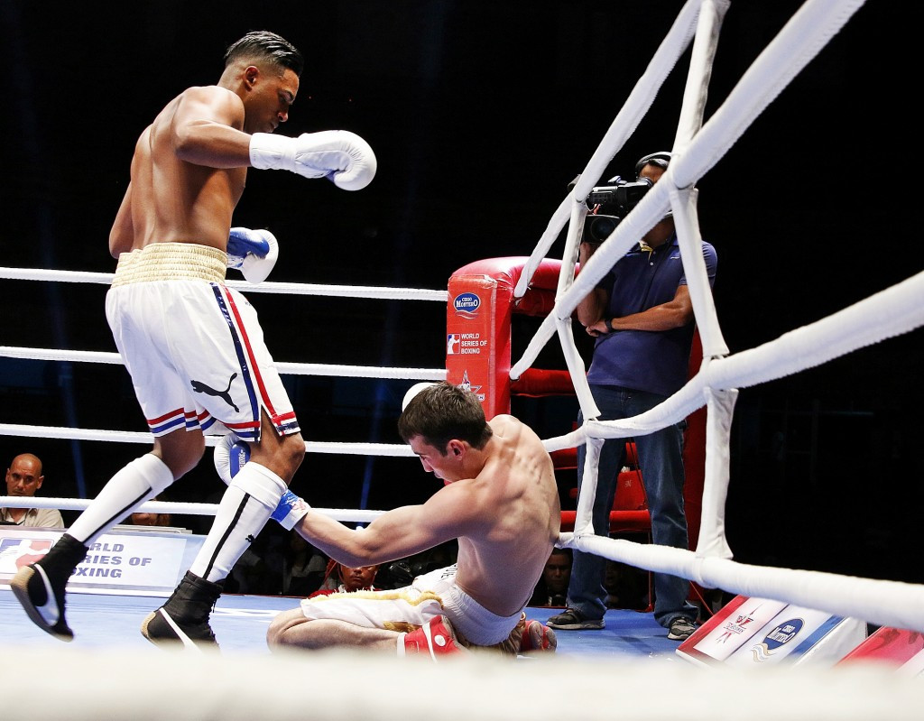 Final box. Узбек Тайгерс бокс. World Series Boxing. Uzbek Tigers Cuba Domadores.