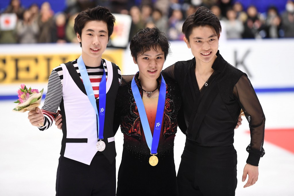 Japanese star is numero Uno in men's figure skating