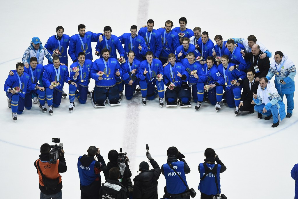 Kazakhstan complete perfect record to clinch continental ice hockey crown