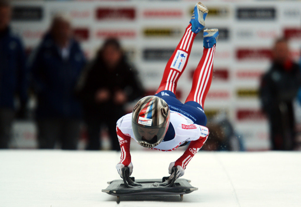 Shelley Rudman secured the women's skeleton world title in 2013 ©Getty Images