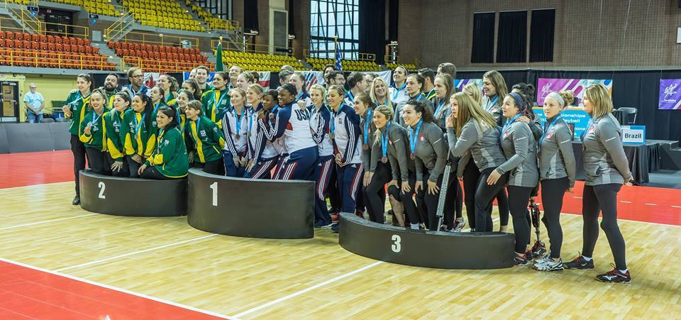 The United States women's team won gold at the recent 2017 Pan American Sitting Volleyball Championships in Canada ©World ParaVolley